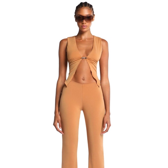 I.AM.GIA Pants - I.AM.GIA kaia top and pant in tan